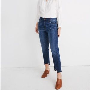 The High-Rise Slim Boyjean: Seamed Edition